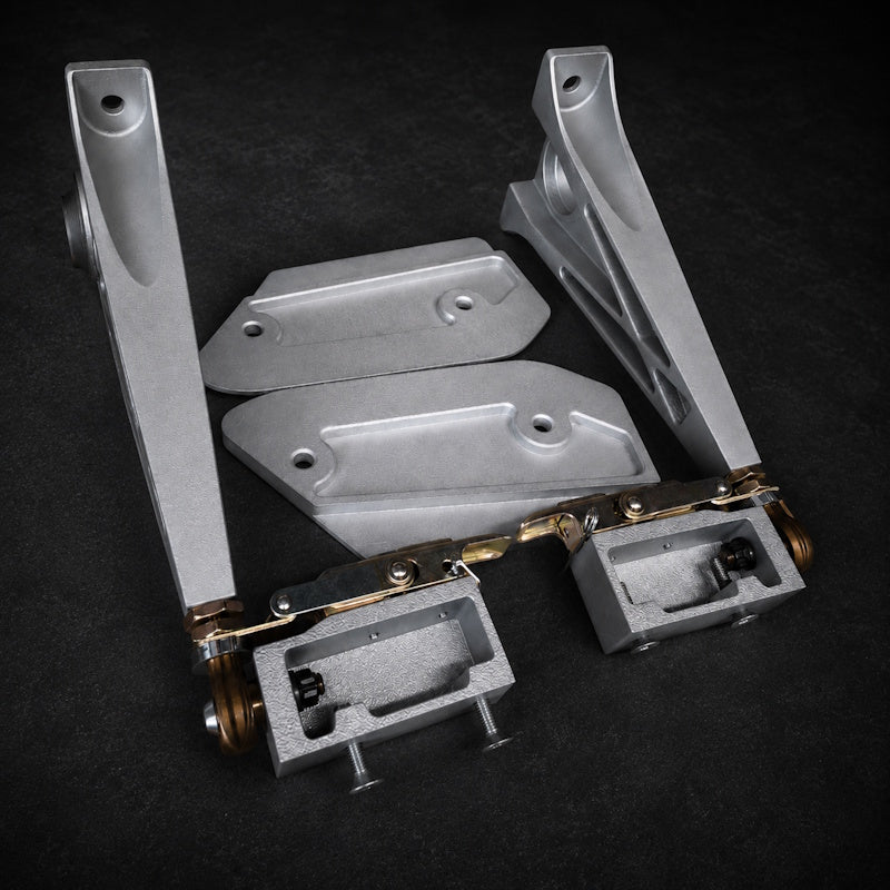 AMT Motorsport quick-release mounting brackets for the Zebulon diffuser