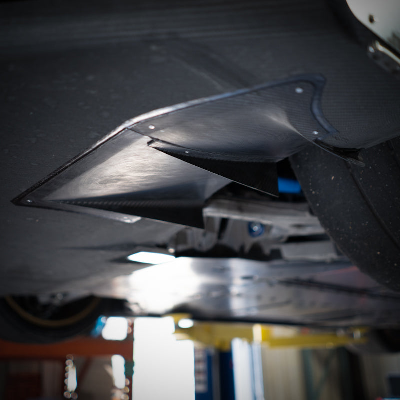 Large custom diffuser tunnels beneath the Zebulon Splitter