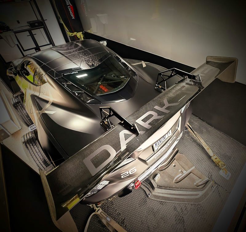 AMT Motorsport F5 wing and C8 Corvette race car