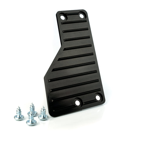 AMT Motorsport Gas Pedal Extension. Black anodized with screws