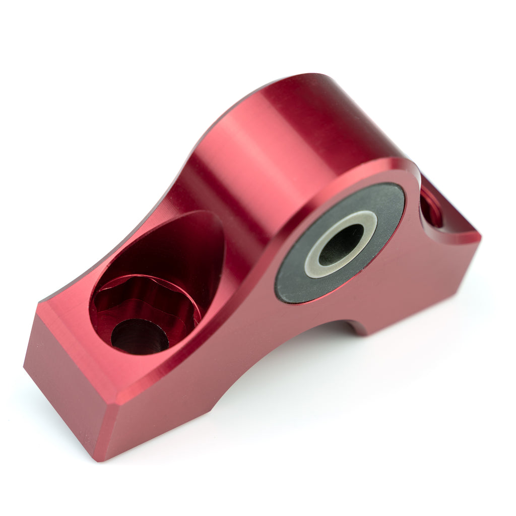 Captured rubber isolator in AMT C6 Corvette Vulcan differential mount