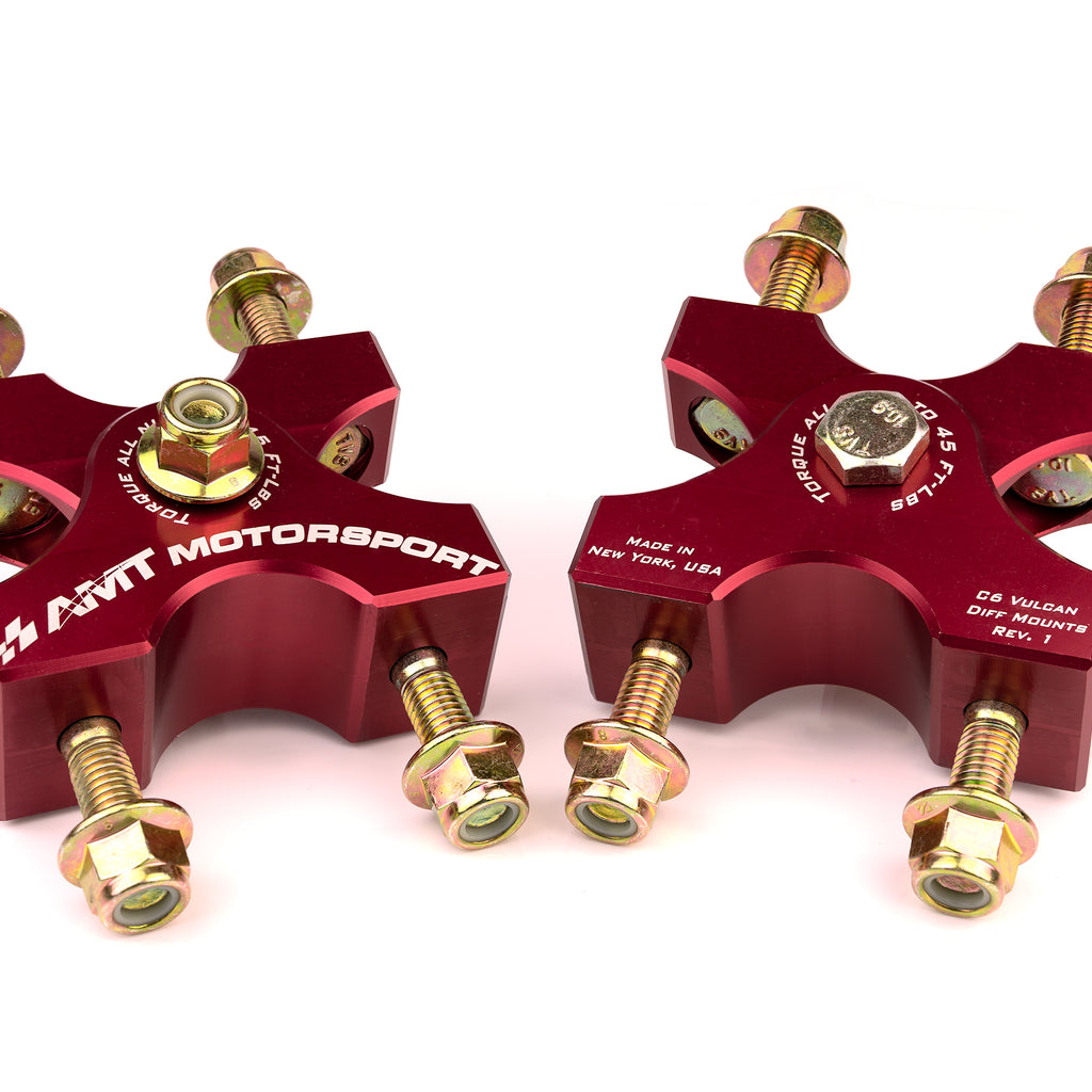 AMT Motorsport C6 Corvette Vulcan differential mounts